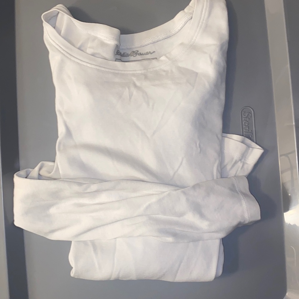 eddie bauer plain long sleeve tee